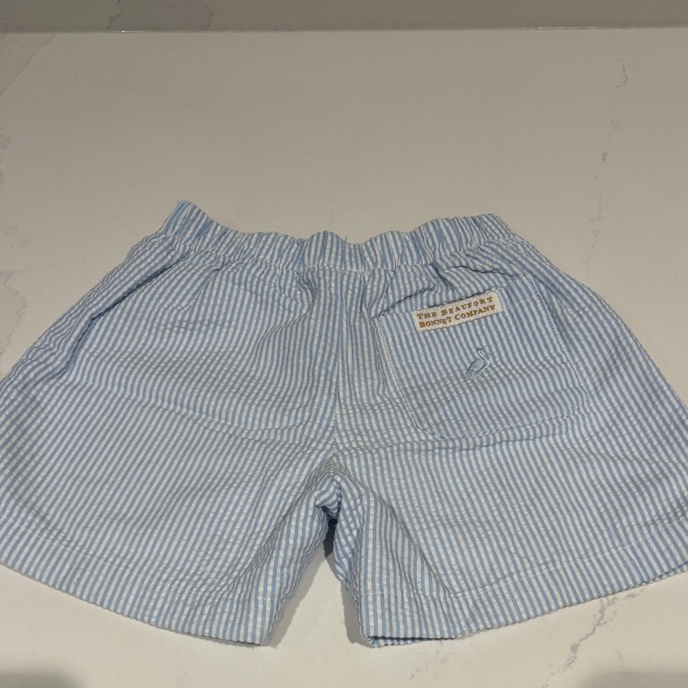 The Beaufort Bonnet Company Light Boys 2T Striped Shorts